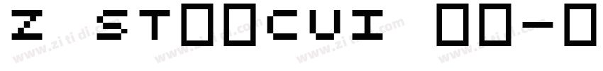 Z ST原版CUI 常规字体转换
